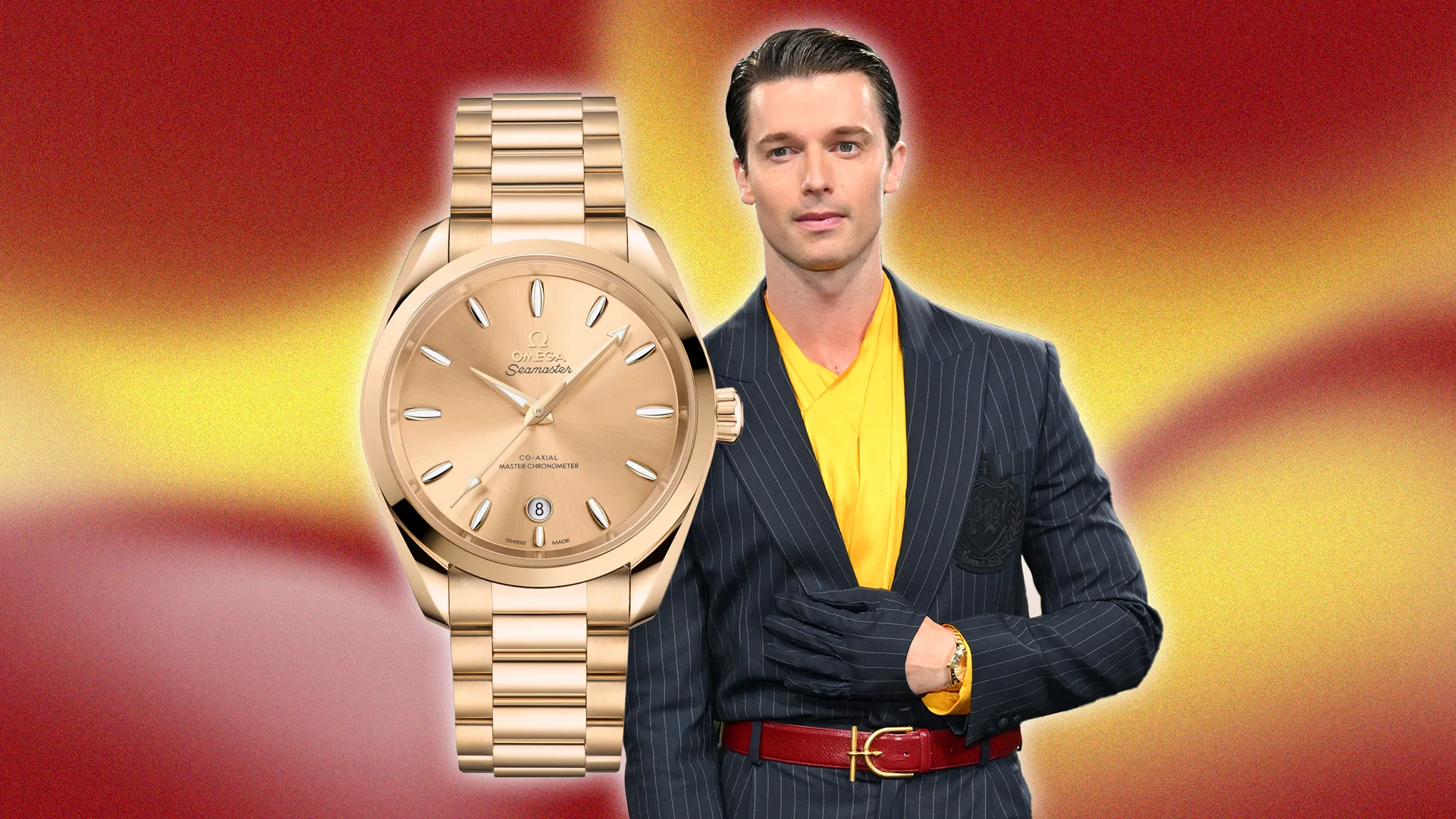 UK Top Quality Replica Omega Seamaster Watches: Golden Statement on the Met Gala Red Carpet